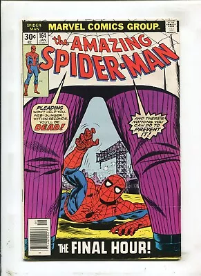 Buy Amazing Spider-Man #164 - Kingpin Cover (7.5) 1977 • 19.76£