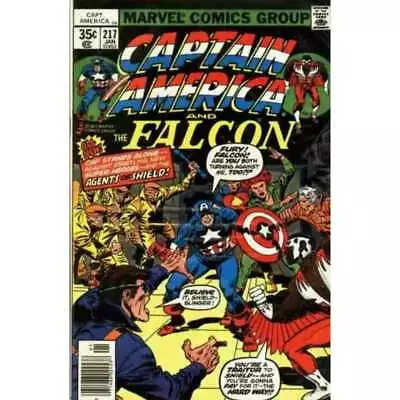 Buy Captain America (1968 Series) #217 In VG Minus Condition. Marvel Comics [n: • 15.22£