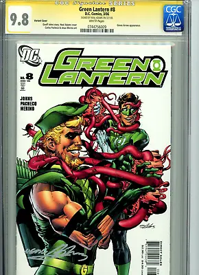Buy Green Lantern #8 / CGC 9.8 / Variant Cover / Signed By Neal Adams / MINT • 157.98£