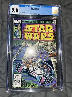 Buy Star Wars #69 CGC 9.6 (Mar 1983, Marvel) Michelinie, Fenn Shysa, 1st Mythosaur • 67.20£
