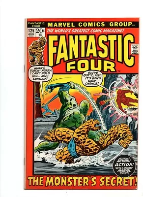Buy Fantastic Four #125 & 126, 1972; Origin Retold In 126 • 39.93£