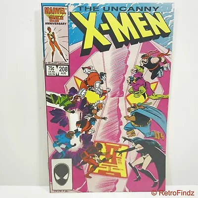 Buy Uncanny X-Men #208 Marvel Comics 1986 Nimrod Wolverine • 8.63£