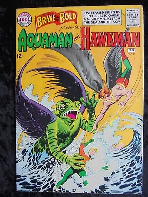 Buy Brave & The Bold #51 Aquaman & Hawkman Dc Comics Silver Age  • 35.57£