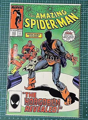 Buy AMAZING SPIDER-MAN #289 (1987)  NM Cond. KEY: DEATH OF NED LEEDS HOBGOBLIN • 66£