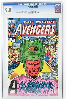 Buy Avengers #243 CGC 9.8 / 1984 - Marvel • 55.96£