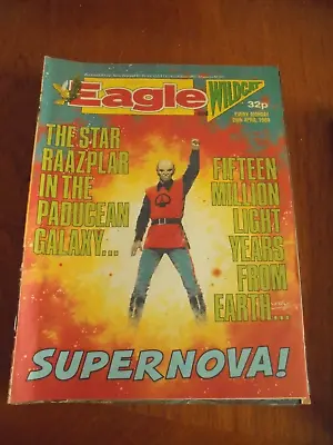 Buy Vintage EAGLE & WILDCAT Comic 29TH APRIL 1989 • 3.99£