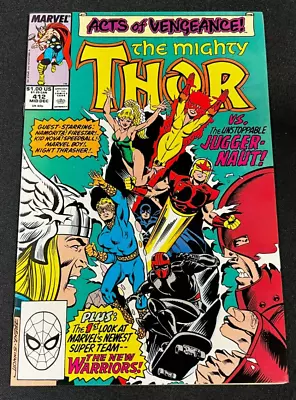 Buy 1989 Issue 412 Mighty Thor 1st Night Thrasher NO SPINE TICKS HIGH GRADE AA 22523 • 20.10£