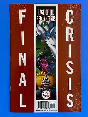 Buy Final Crisis #1 Rage Of The Red Lanterns (dc 2008) Variant 1st Atrocitus Nm 9.4 • 22.89£
