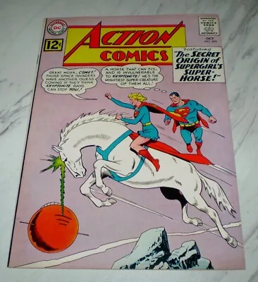 Buy Action Comics #293 NM+ 9.6 OW Pages 1962 DC 1st Legion Of Super-Pets • 771.82£