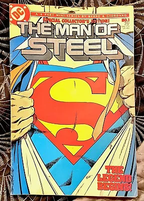 Buy DC Comics! Special Collector's Edition! The Man Of Steel! Issue #1 • 3.50£