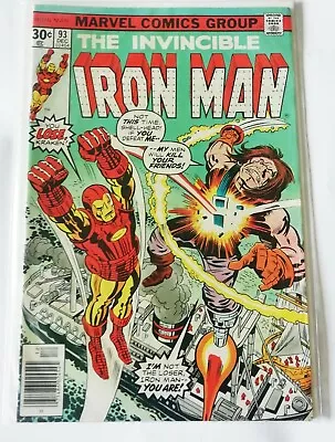 Buy Iron Man #93  MARVEL  Vol 1 1976 December NEAR MINT  • 12.99£
