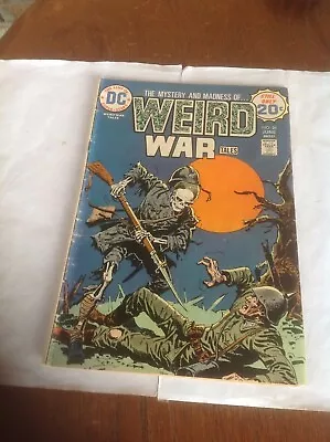 Buy DC - Weird War Tales - No.26 June 1974 - Bronze Age - Cents Copy - Con: Good • 6.75£