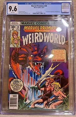 Buy MARVEL PREMIERE #38 - CGC 9.6 1st Appearance Of Weird World (NEW CASE) • 79.05£