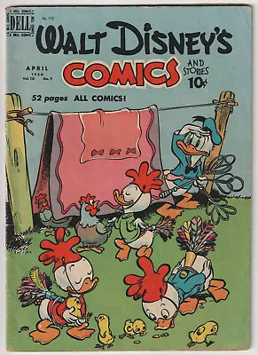 Buy M3202: Walt Disney's Comics And Stories #115, Vol 1, Fine Condition • 35.74£