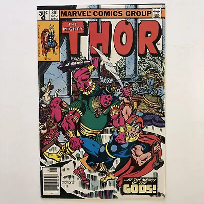 Buy Thor #301 VF+ 1st Appearance Of Ta-Lo, The Great Canopy Heaven, A God Realm 1980 • 14.26£