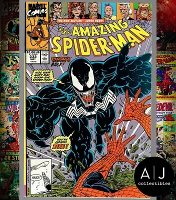 Buy Amazing Spider-Man #332 VF/NM 9.0 Marvel 1990 • 11.46£