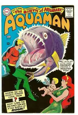 Buy Aquaman #23 7.0 // Birth & 1st Appearance Of Aquababy Dc Comics 1965 • 118.97£