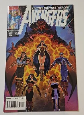 Buy Avengers 371 (1993) VF 1st Appearance Lord Tantalus & Lord Khult, Black Knight • 3.16£