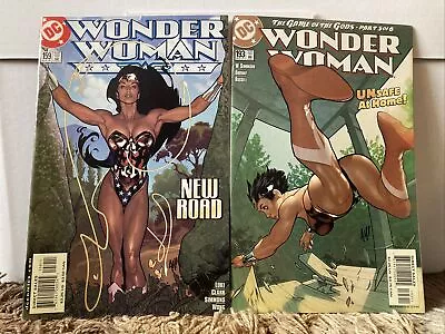Buy Wonder Woman #159 & #193 (Vol 2) - Adam Hughes Covers - (DC Comics) • 20£