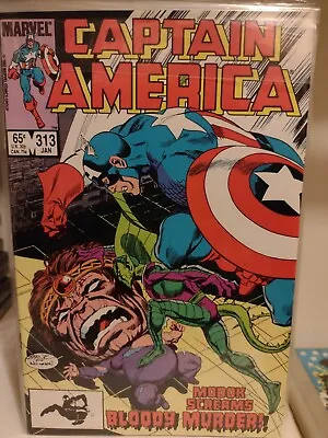 Buy Captain America #313 (1986, Marvel) Warehouse Inventory N/M Condition Comic Book • 7.18£