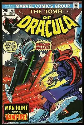 Buy Tomb Of Dracula #20 Marvel 1974 (VF-) 1st Appearance Of Doctor Sun! L@@K! • 16.59£