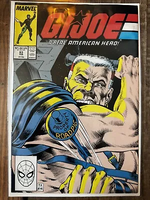 Buy GI Joe #83 Roadpig Bronze Age Marvel Comic Book Great Condition! • 11.79£