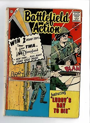 Buy Charlton Comics - Battlefield Action Vol 2 No. 29 March 1960 10c USA • 4.24£
