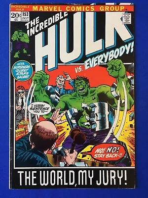 Buy Incredible Hulk #153 FN+ (6.5) MARVEL ( Vol 1 1972) (C) • 17£