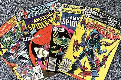 Buy LOT 4 Issues! - Amazing Spider-Man #222 + 223 + 224 + 225 • 21.58£