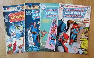 Buy Lot Of *4* Bronze Age JUSTICE LEAGUE OF AMERICA: #109, 120, 122, 124 *Key!* • 18.14£