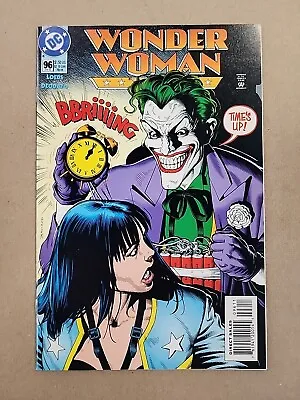 Buy DC Comics Wonder Woman 2nd Series #96 April 1995 Apr 95 The Joker's Holiday. J12 • 12.61£