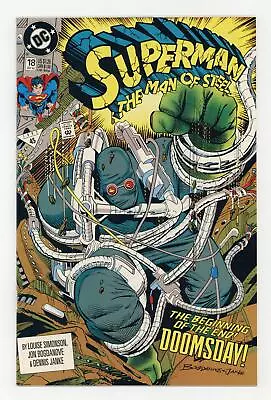 Buy Superman The Man Of Steel #18D FN/VF 7.0 1992 1st Full App. Doomsday • 8.36£