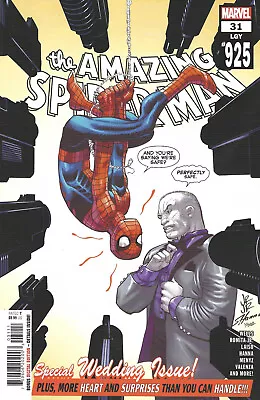 Buy Spider-Man #31/LGY 925 (2023)-GIANT Wedding Issue, Tombstone, Electro, Black Cat • 6.70£