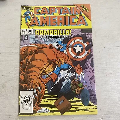 Buy Captain America  #308  MARVEL Comics 1985 VF- @ • 3.99£
