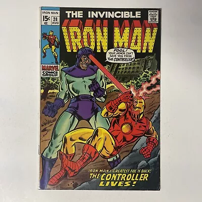 Buy The Invincible Iron Man #28 1st Appearance Of Howard Stark •HIGH GRADE• • 28.15£