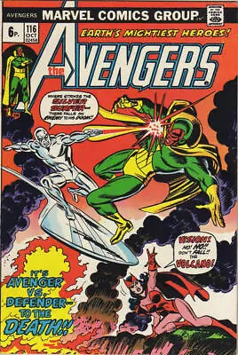 Buy Avengers (1963) # 116 UK Price (5.0-VGF) Rust Migration 1973 • 22.50£