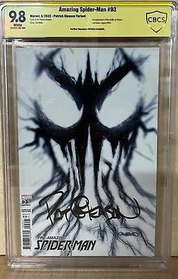 Buy Amazing Spider-Man #93 CBCS 9.8 Marvel 5/22 Variant Edition White Pages • 128.75£
