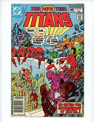 Buy New Teen Titans #15 Comic Book 1982 FN+ Marv Wolfman George Perez DC • 1.58£