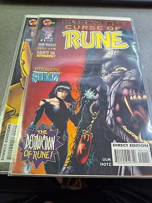 Buy Malibu Comics Ultraverse Curse Of Ruin 1 AND Hardcase 23 NM /9-135 • 4.18£