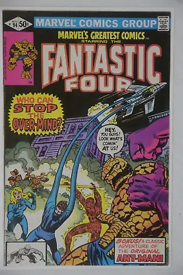 Buy Marvel's Greatest Comics 94 With The Fantastic Four High Grade Marvel Bronze Age • 11.19£