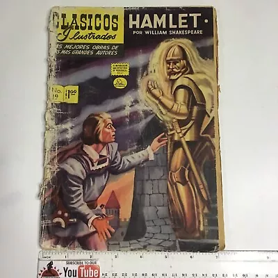 Buy 1953 Spanish Comics Clasicos Ilustrados #19 Hamlet Shakespeare La Prensa Mexico • 3.93£