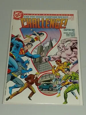Buy Challenge #1 Nm (9.4 Or Better) Dc Comics Superman Batman November 1985 • 9.99£