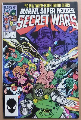 Buy Marvel Super Heroes, Secret Wars #6, Great Cover Art, High Grade!! • 15.50£