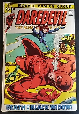 Buy Daredevil #81 IBlack Widow Team Up Marvel Comics  • 32.17£