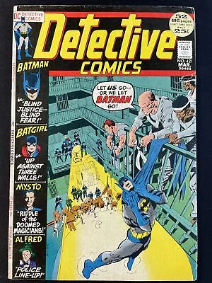 Buy Detective Comics #421 Batman & Robin DC Comics Bronze Age 1st Print 1972 VG • 12.16£
