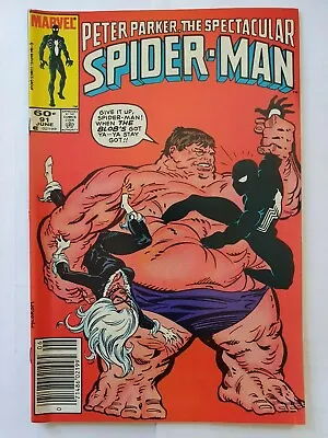 Buy Spectacular Spider-man # 91 (black Cat, Blob & Black Costume Spidey, 1984) Vf+ • 9.95£