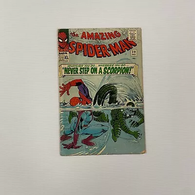 Buy Amazing Spider-Man #29 1965 GD+ Pence Copy **Loose Cover** • 60£