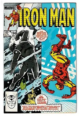 Buy Iron Man #194 - Marvel 1985 - Volume 1 [Ft Hawkeye | Mockingbird] • 6.99£