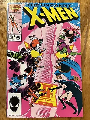 Buy The Uncanny X-Men #208 From 1986 • 3.95£