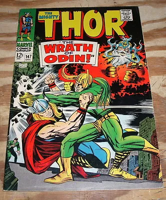 Buy Thor #147 Fine/ Very Fine 7.0 • 32.82£